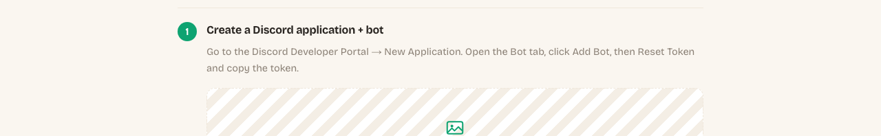 Creating a bot in the Discord Developer Portal